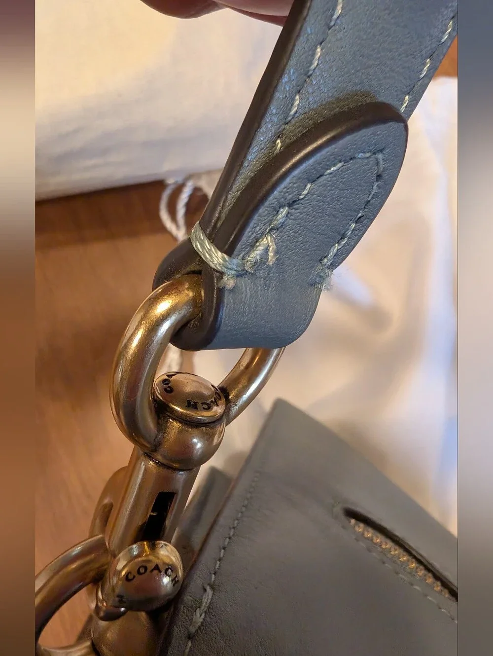 Coach Chain Tabby Sage Shoulder Bag